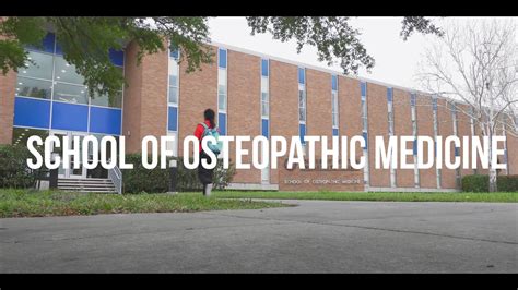 Schools of Osteopathic Medicine and Physical .